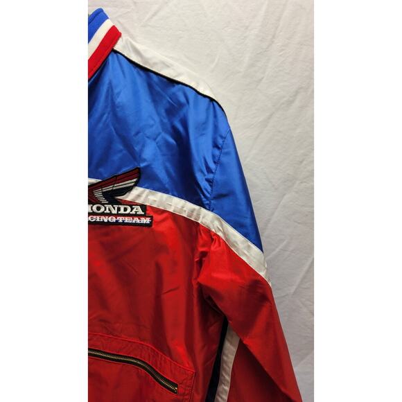 VTG RARE NWT HONDA RACING REVERSIBLE FULL ZIP JACKET SIZE XL - Picture 9 of 16